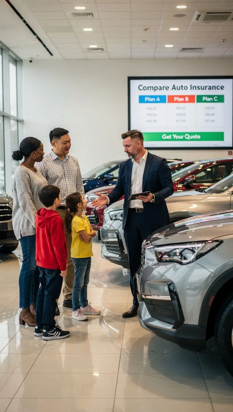 Grafika ilustrująca porównanie stawek ubezpieczeniowych różnych firm.